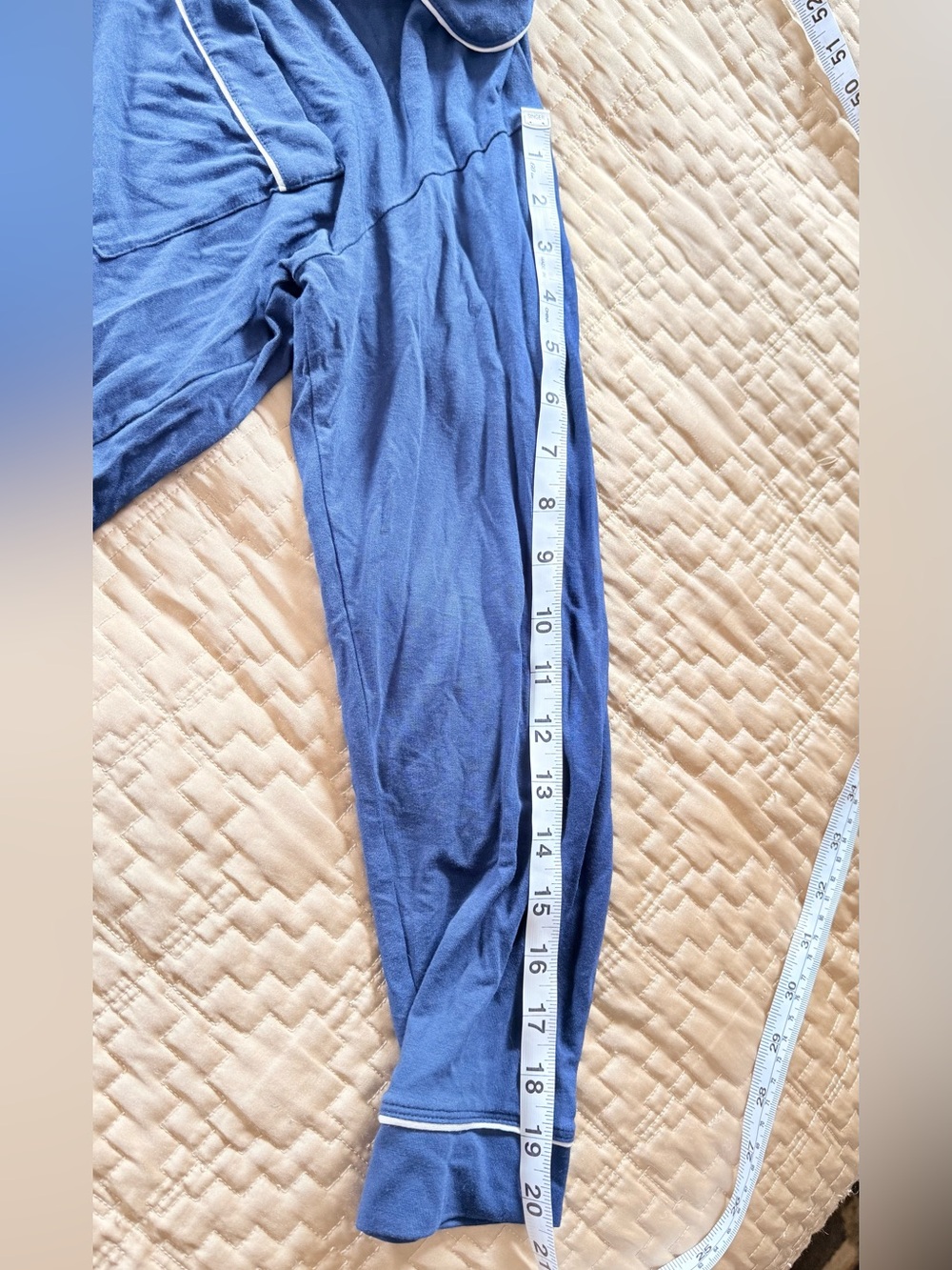 Eberjey Navy Blue Pajama Set S/P - Picture 5 of 8